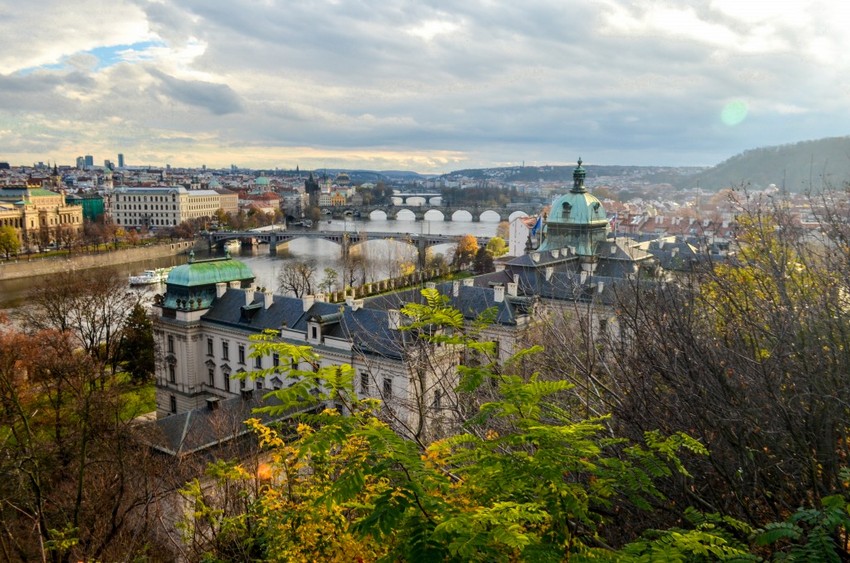 Prague from above