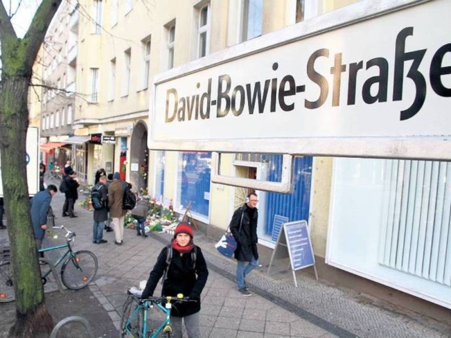 David Bowie Strasse