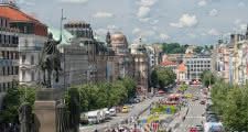 Wenceslas Square in Prague